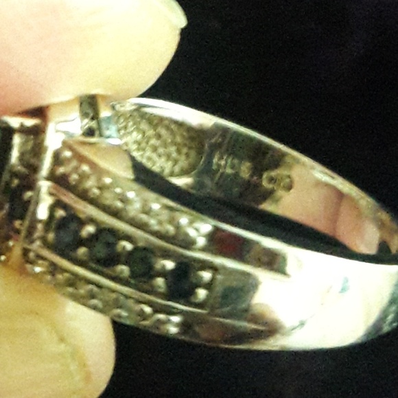 Trade for turquoise💎 Clyde Duneier Sapphire and Diamond Ring - Picture 6 of 13